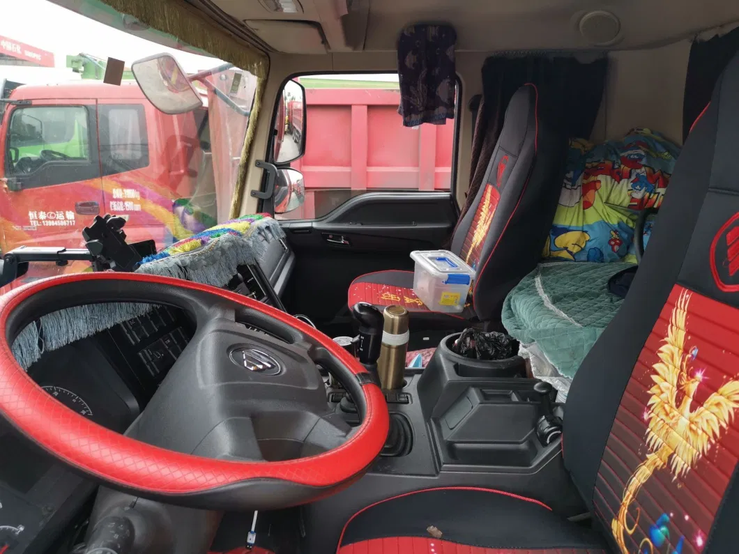 Hot Sale Used Foton Auman Special Heavy Dump Hoist Truck 300HP 8X4 Tipper Truck for Towing