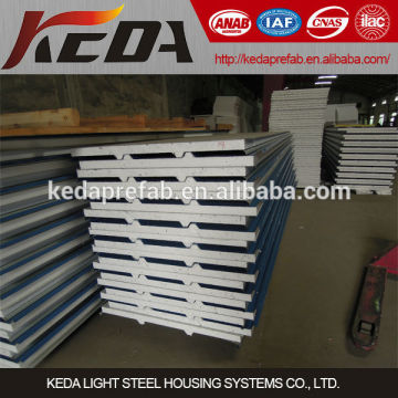 heat insulation 50mm EPS sandwich panels polystyrene sandwich panel