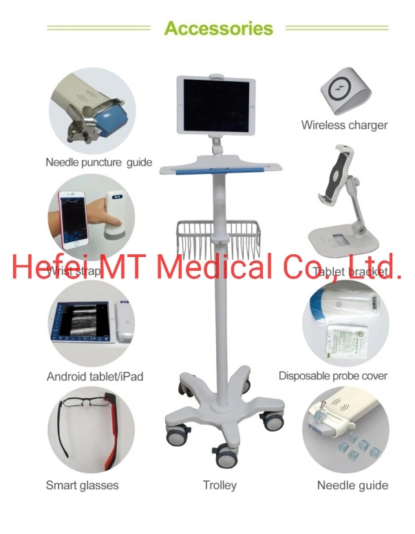 Ultrasound Cardaic Phased Array Wireless Ultrasound Probe