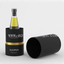 Luxury perfume bottle box special matt gold paer perfume box/perfume tube box/round perfume box