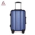 3 pcs abs + pc aluminium alloy troli bagasi set