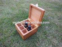 9 bottles essential oil packaging boxes / bamboo gift box / bamboo packaging box