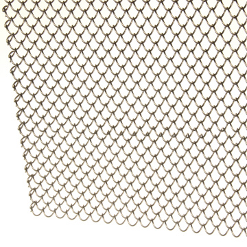 silver color stainless steel decorative for mesh curtain