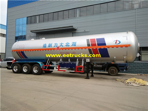 30MT 57000L Propane Tank trailers