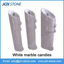 High quality white marble gravestone