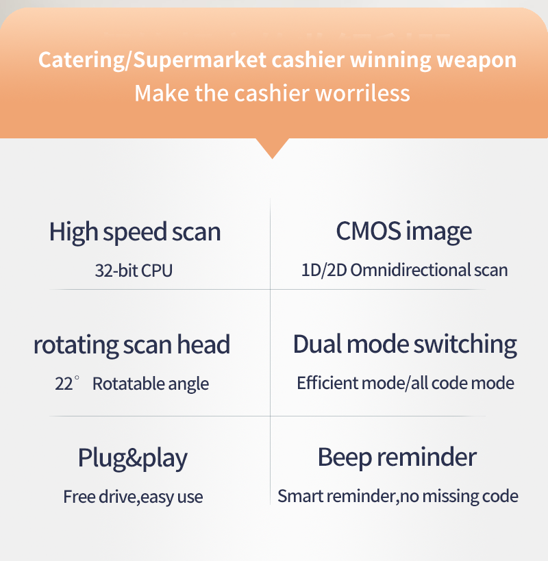 Barcode scanner parts Reader Handheld Android 32 Bit 