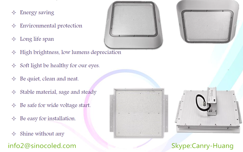PSE atex proof led lighting underground anti-explosion light fixtures explosion-proof led gas station light with IP65