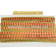 Wholesale glitter decorative ribbon red