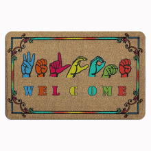 Personalized Custom Vintage Doormat - Welcome Rugs for Home Decor