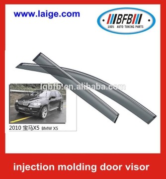 Chrome Sun Shade/Rain Guard Door/Window Vent Visor FOR X5 2010