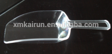 Plastic Ice Scoop,Heavy-duty Ice Scoop, Clear Ice Scoop