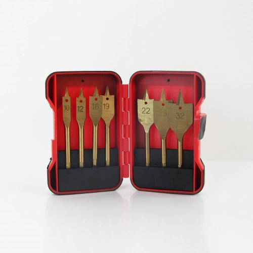 7pcs flat drill bits set