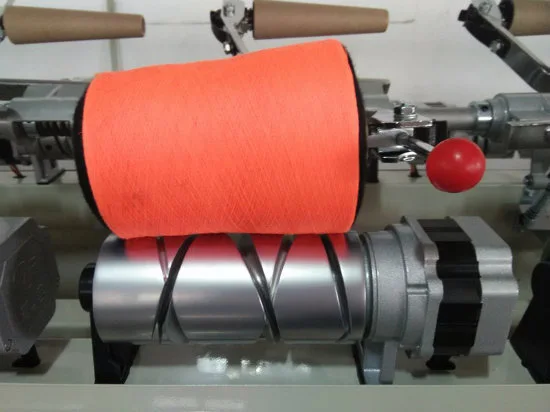 2 Spindle Yarn Winding Machine with Double Wax