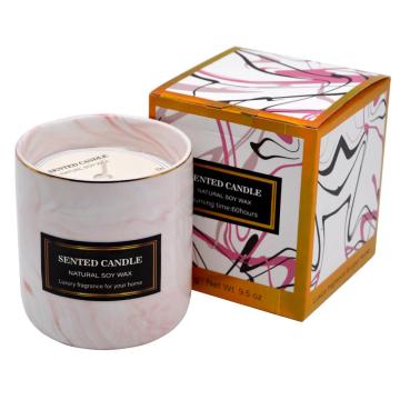 Aroma Luxury Private Label Ceramic Jar Candles