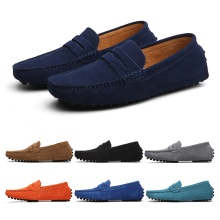 Mocassins Chaussure Mocassin Homme En Cuir Daim Loafers Mocasines Dress Loafer