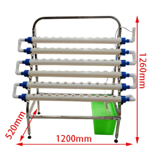 Hydroponik -Wachstumssystem PVC -Rohrroponic -System