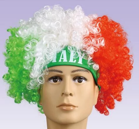Fans Wig/ Soccer Wig/ World Cup Wig