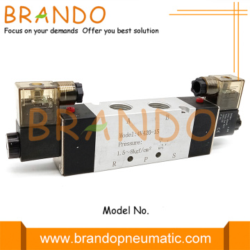 4V420-15 Valvola pneumatica a 5/2 vie a doppio solenoide 1/2 &#39;&#39;