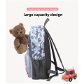 Shark shaped outdoor lightweight backpack for children's backpack Cute Animal Schoolbag Waterproof Backpack for Baby Boys Girls