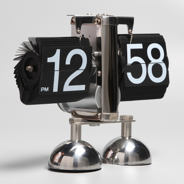 Cute Robot Mode Flip Clock Dengan 2 Alas