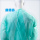 Disposable Green Waterproof Disposable Isolation Gown