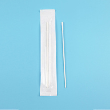 Disposable sterile shipping swab with stick