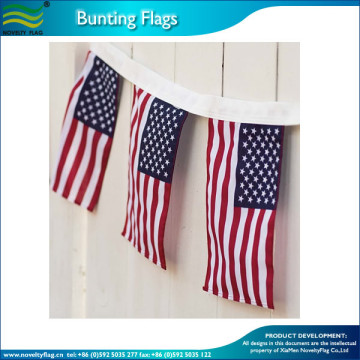 USA national flags strings