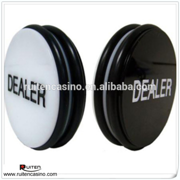3 Inch Engraved Dealer Casino Button Double Sided Dealer Buttons