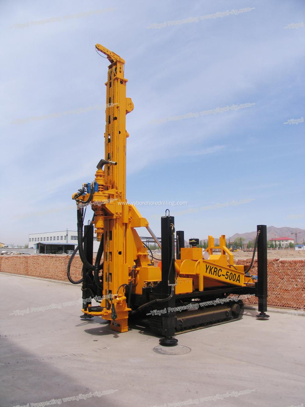 Air Reverse Circulation RC Mining Drilling Rig 300-500m