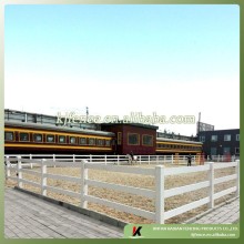 3 lane UPVC paddock fence