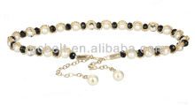Ladies Fashion beaded belt for dressing