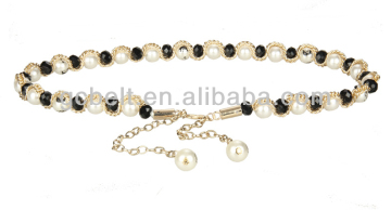 Ladies Fashion beaded belt for dressing