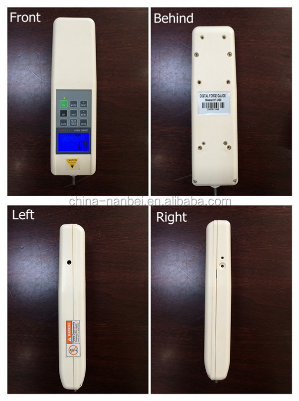 Force Measuring Instruments Push Pull Testing Dynamometer for 5000N