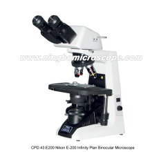 Nikon E200 1000x Biological Advanced Microscope/ Nikon E-200 CPD.43.E200 Laboratory Biological Microscope