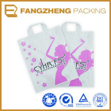 2015 High Quality Biodegradable Patch Handle Plastic Bags
