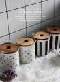Rempah-rempah Kitchen Storage Canister Keramik Jars