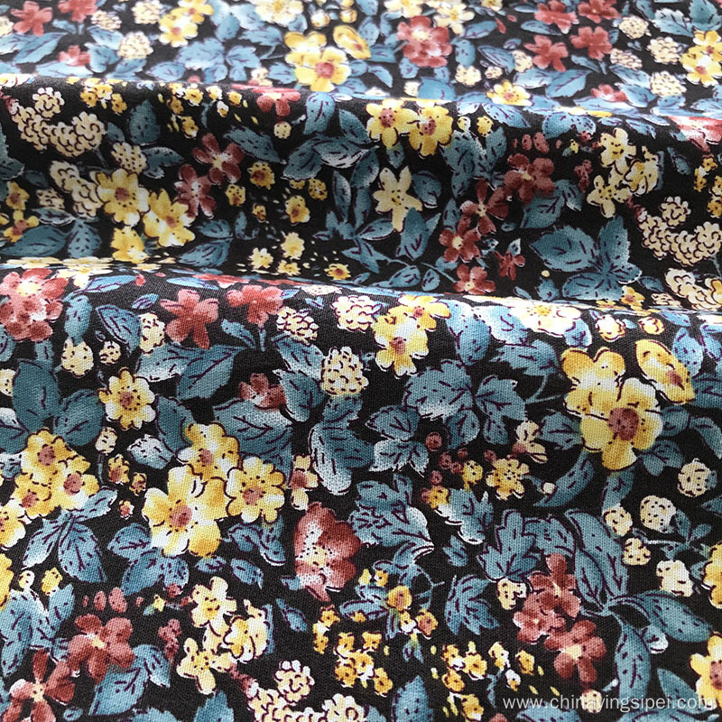 Wholesale Printed Woven Plain Floral Poplin Cotton Fabric