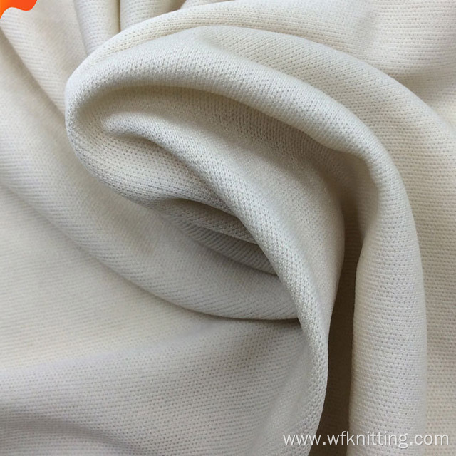 Polyester Dyed Knit Interlock Double Jersey Fabric