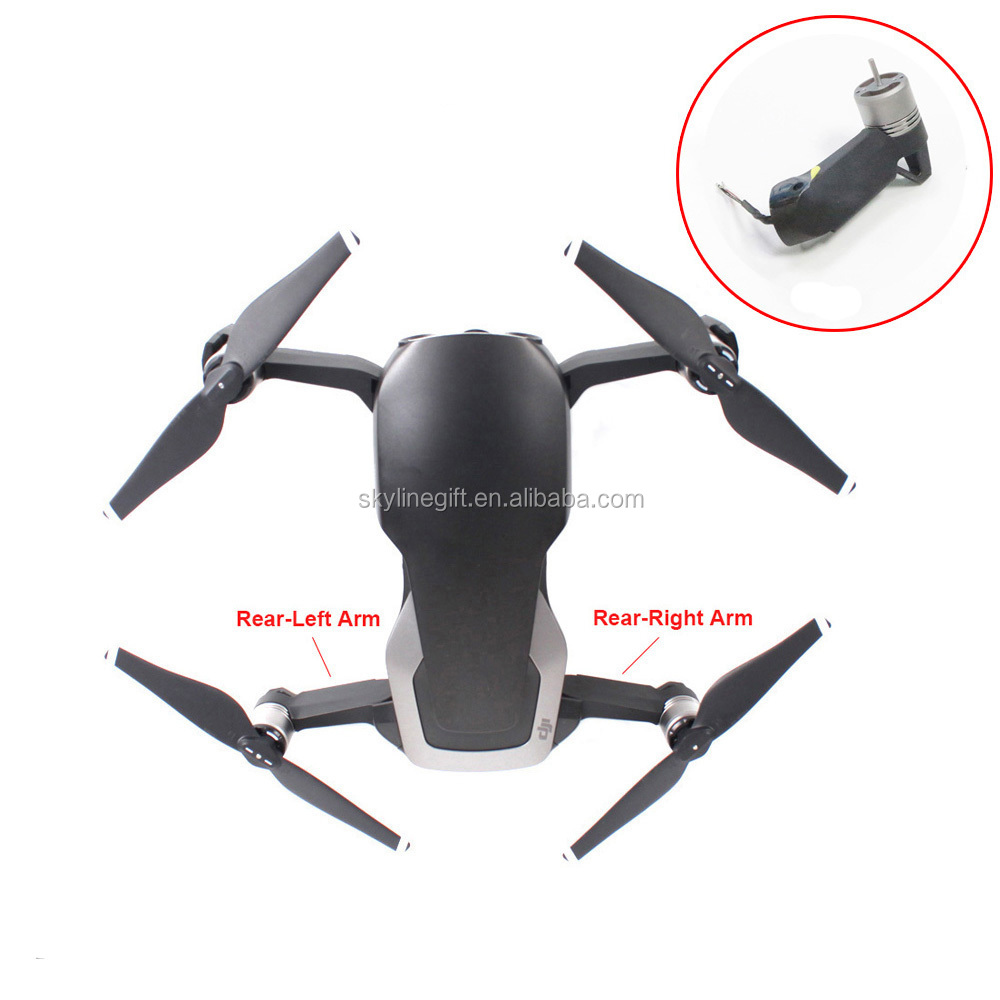 Original DJI Mavic Air Rear Motor Arms Repair Parts Spare Drone Replacement Left rear Right rear Mavic Air Motor Arm