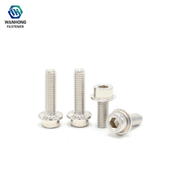 Precision Hexagonal Cylindrical Head Serrated Flange Screws