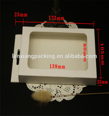 Wholesale Mobile Phone Cover Case,Craft Paper Eco Phone Package Box Window