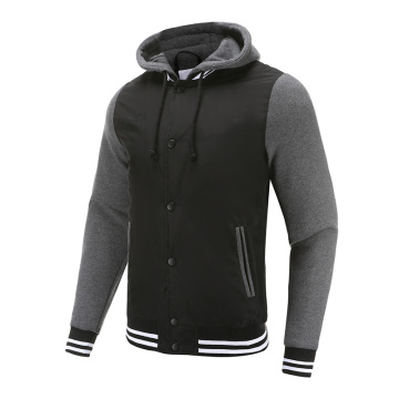 Mens Soccer Wear Coat Melange