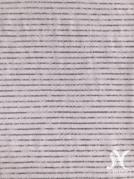 Black White Stripe Jersey Knit