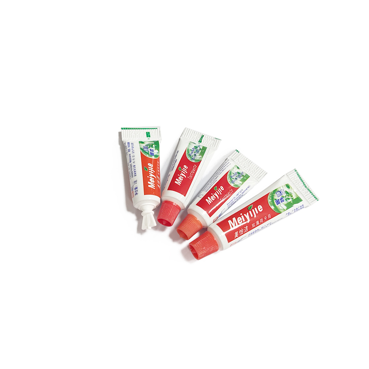 Plastic Laminated Small Toothpaste Tubes