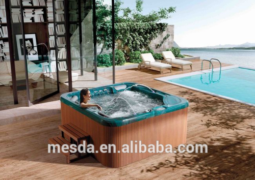 WS-594 Deluxe outdoor spa with massage,funtain function CE,ETL,SAA