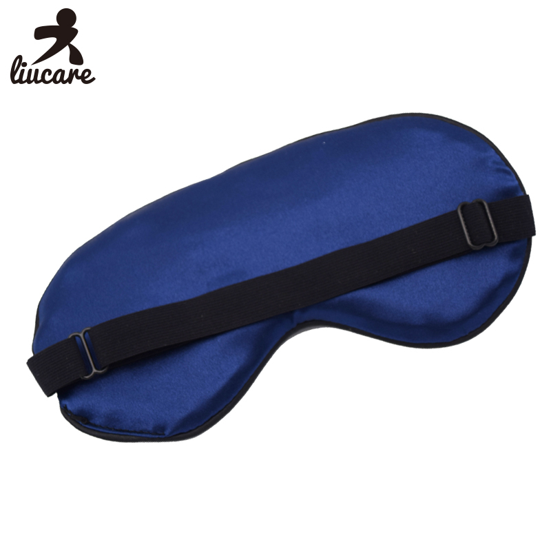 Soft Silk Hot Cold Gel Therapy Adjustable Strap Eye Sleeping Mask