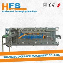 vacuum pe film wrapping equipment for twin-link sachet