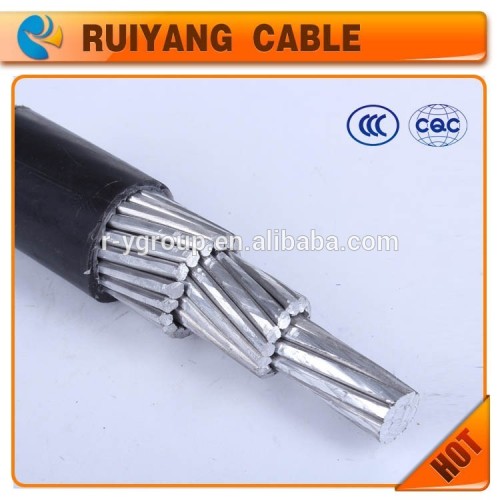 120mm2 Aluminium conductor XLPE insulated aerial cable-JKLYJ 1kV 1*120