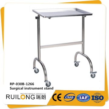 RP-030B-1266 Stainless Steel surgical Instrument Tray Cart