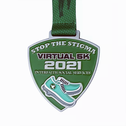 Virtual 5k Interrohet Social Services Medal